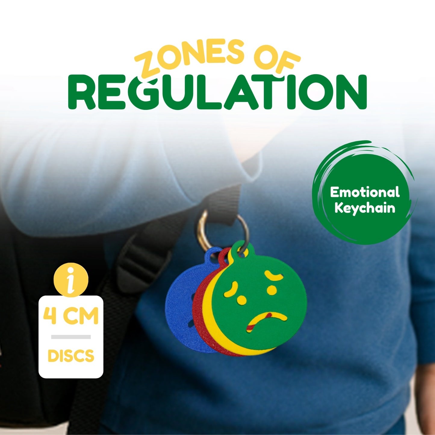 Zones of Regulation Keychain