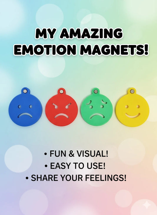 Zones of Regulation Magnetic 4 Emotional Regulation Tool